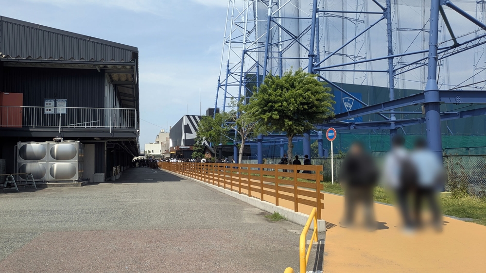GORILLAホール大阪の通路