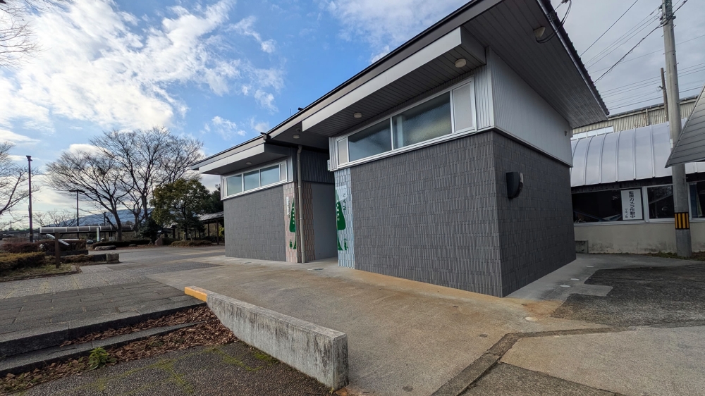 JRマキノ駅の公衆トイレ