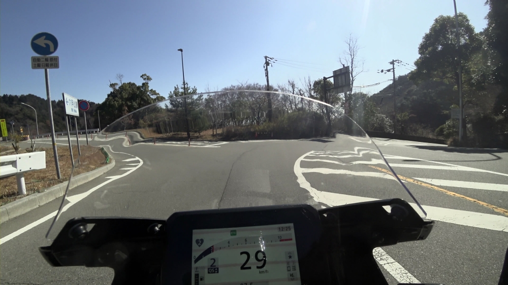 表六甲ドライブウェイ2輪通行規制区間