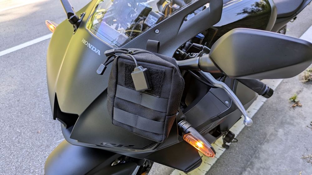 CBR600RRのポータブルETC