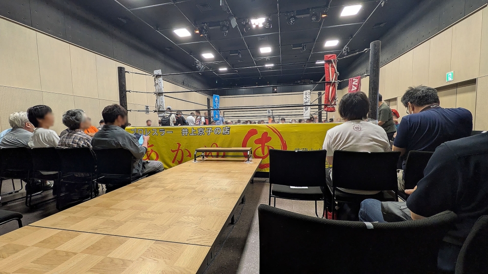 ヒューリックホール京都のプロレス会場