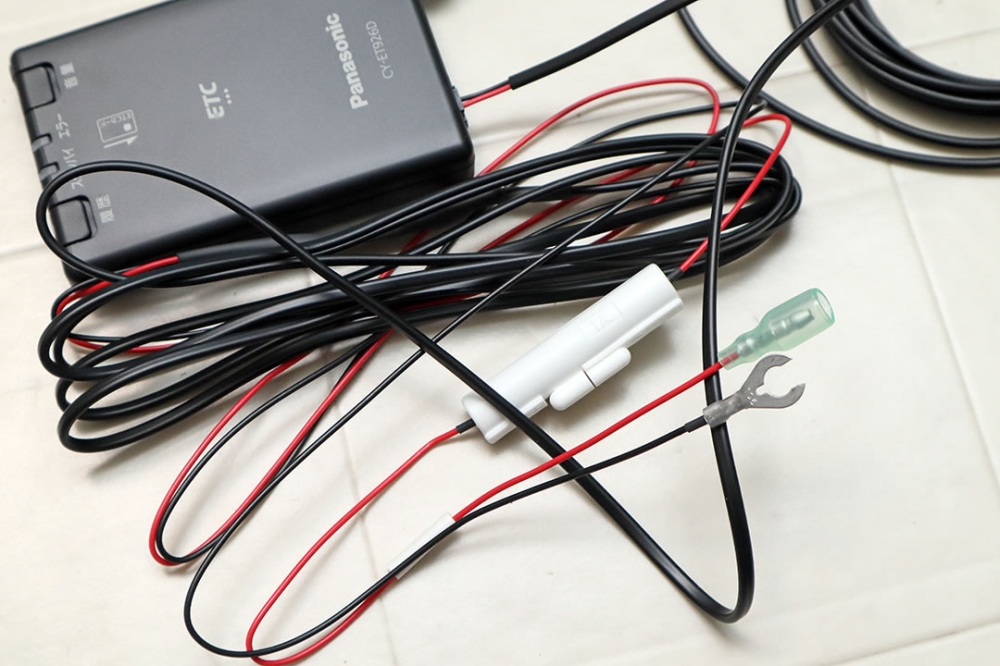 ETC車載器の電源端子部