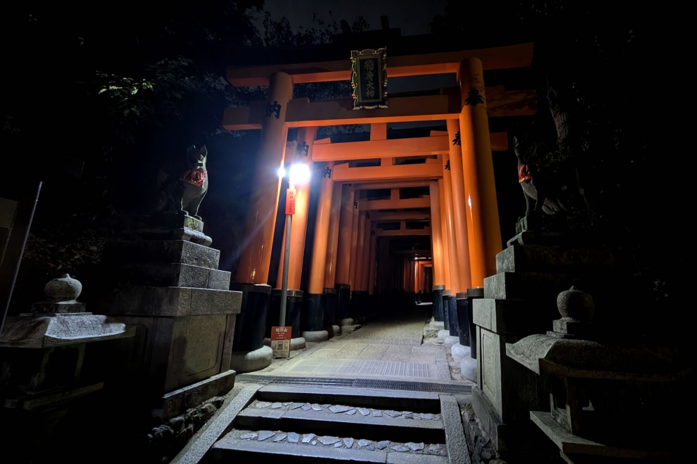 夜の千本鳥居2