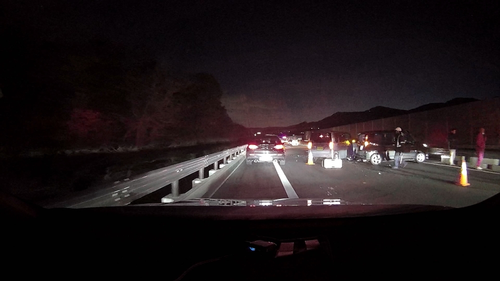 国道161号バイパスの事故