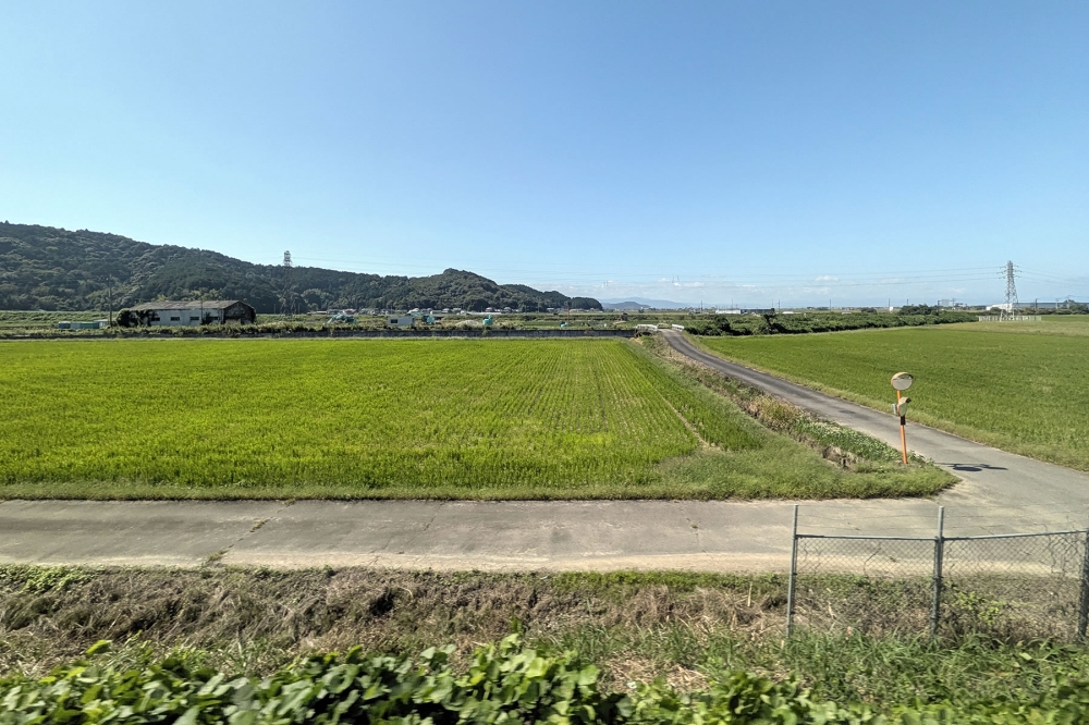 琵琶湖線の車窓
