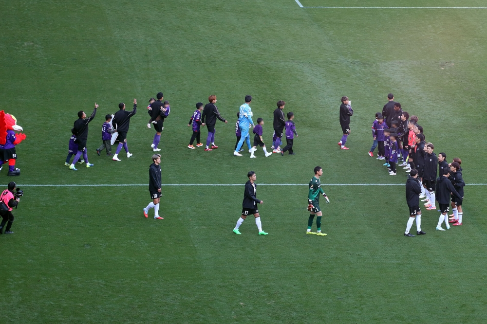 京都サンガF.C.選手入場