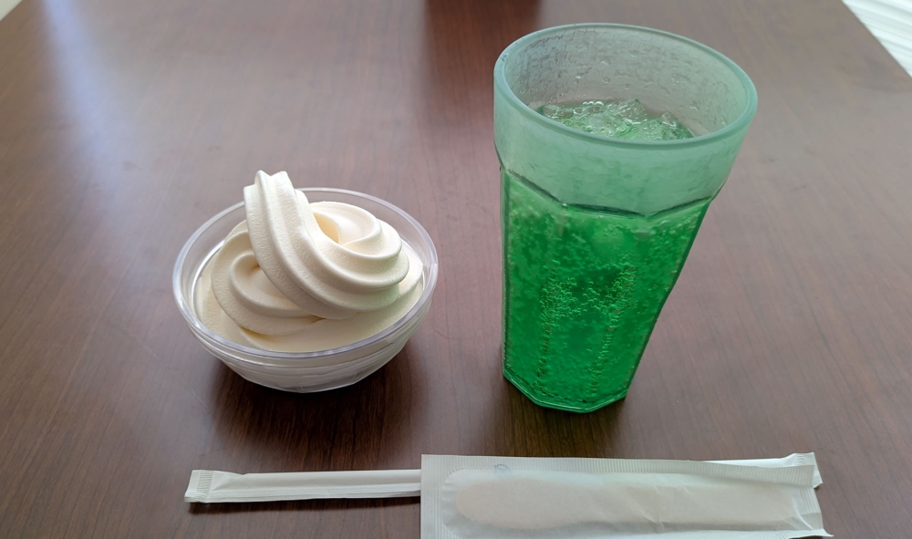 快活Clubのソフトクリーム