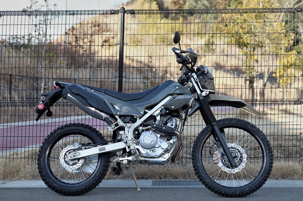 KLX230シェルパ サイドビュー