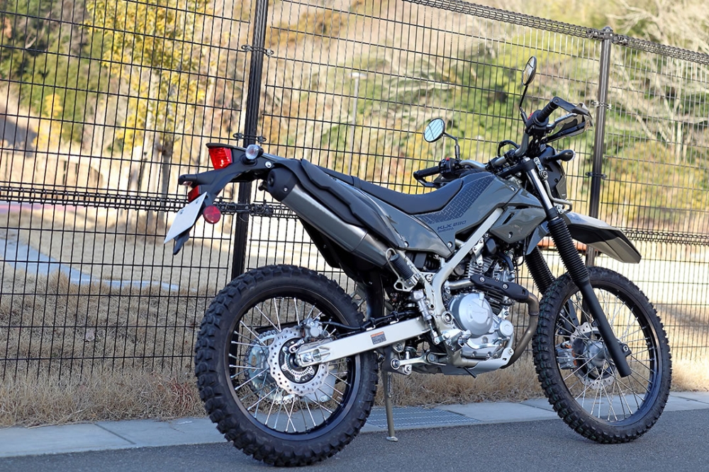 KLX230シェルパ リアビュー