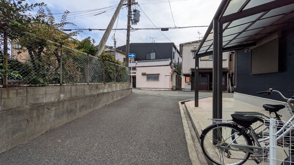 庄内の住宅街