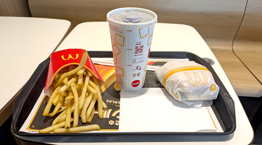 マクドナルドのセット