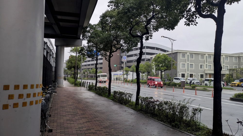 ゼップ大阪ベイサイドまでの道
