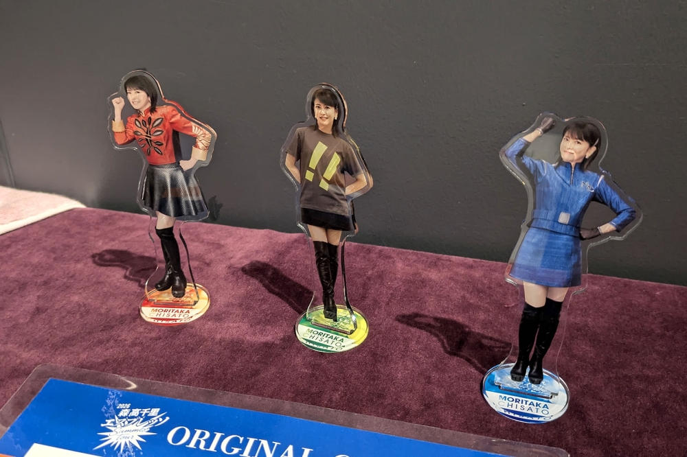 森高千里のアクリルスタンド