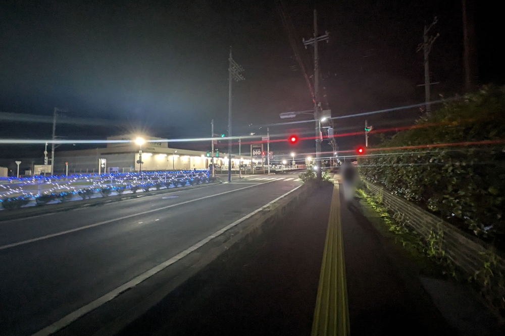 守山市民ホールからの帰り道