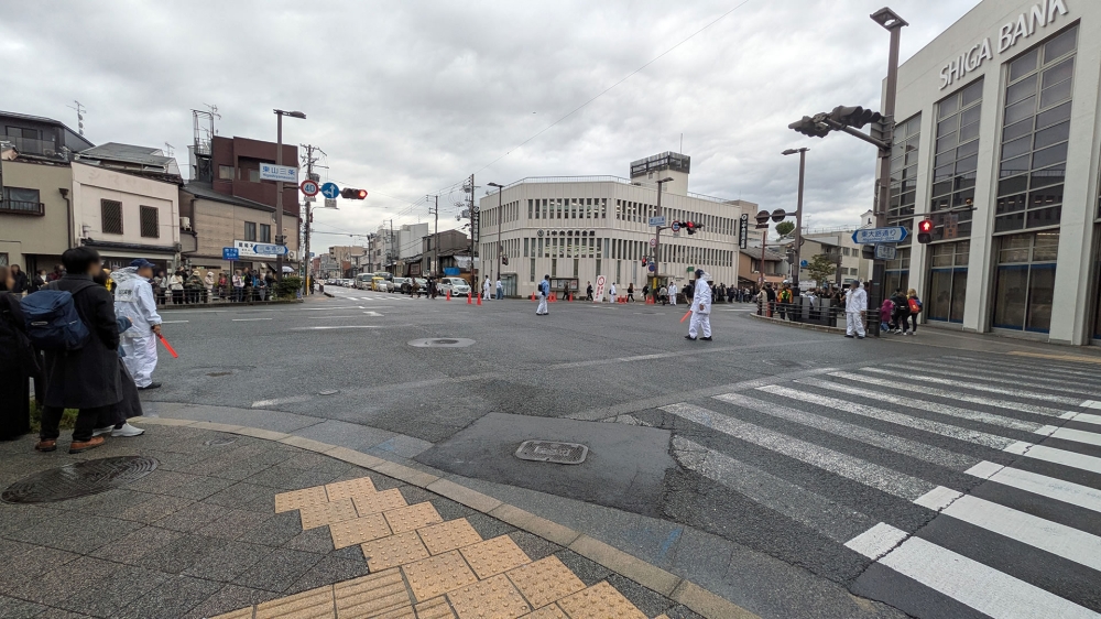 時代祭の交通規制