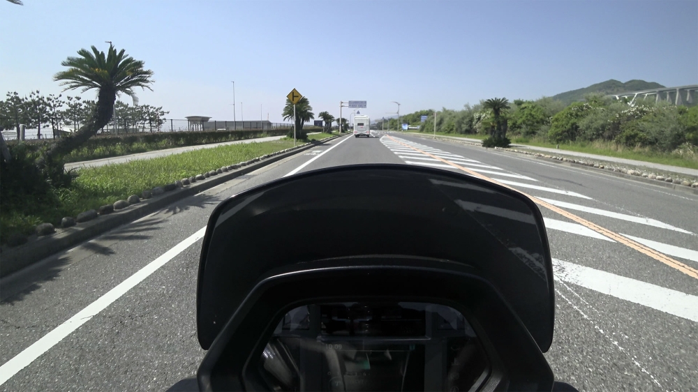 NMAX155と淡路島