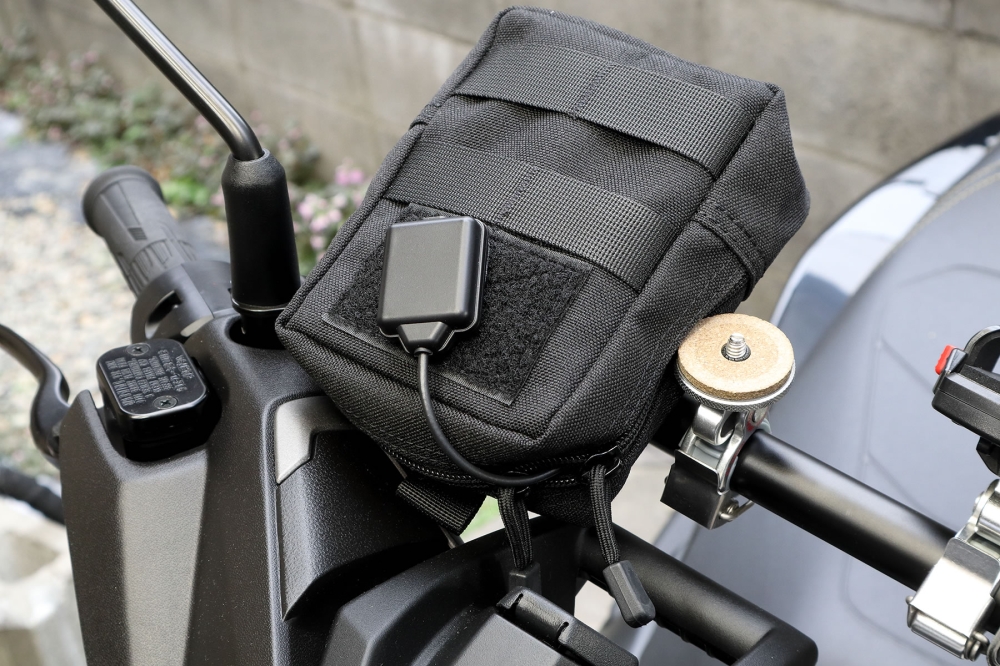 NMAX155とETC車載器