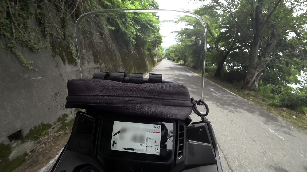 琵琶湖の道路