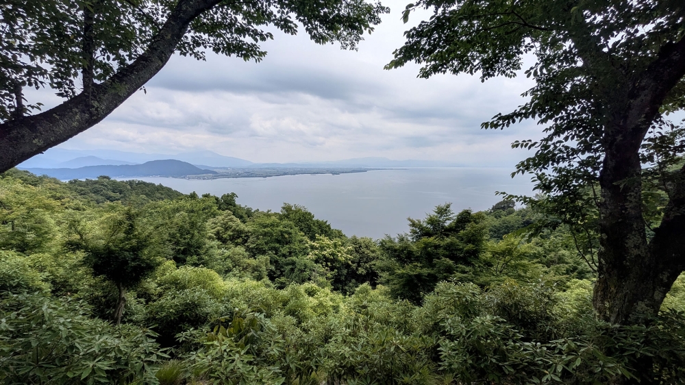 つづら尾崎展望台からの風景