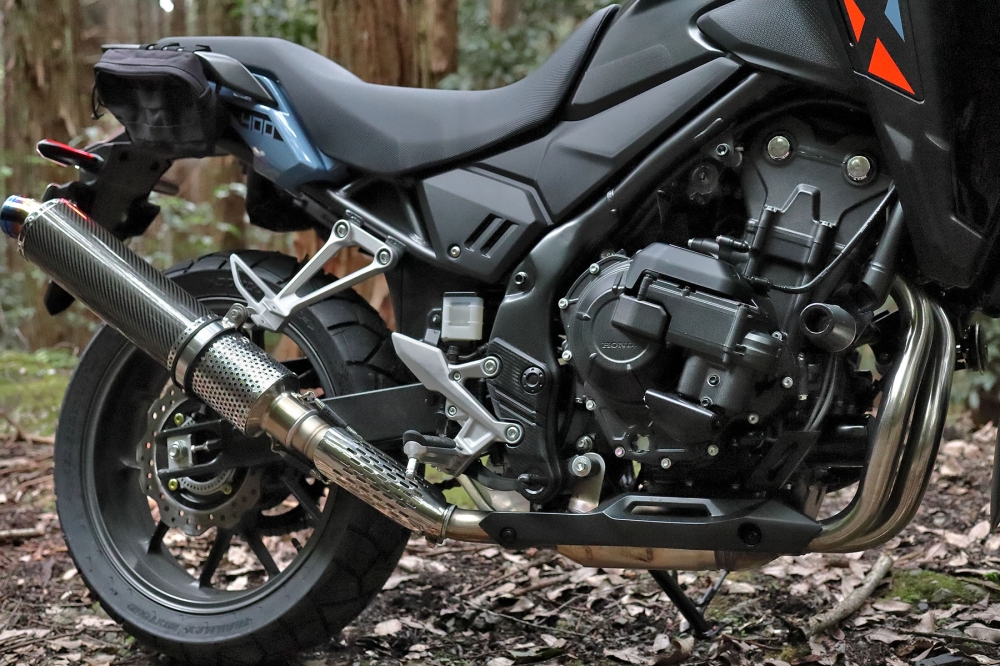 NX400マフラーカスタム