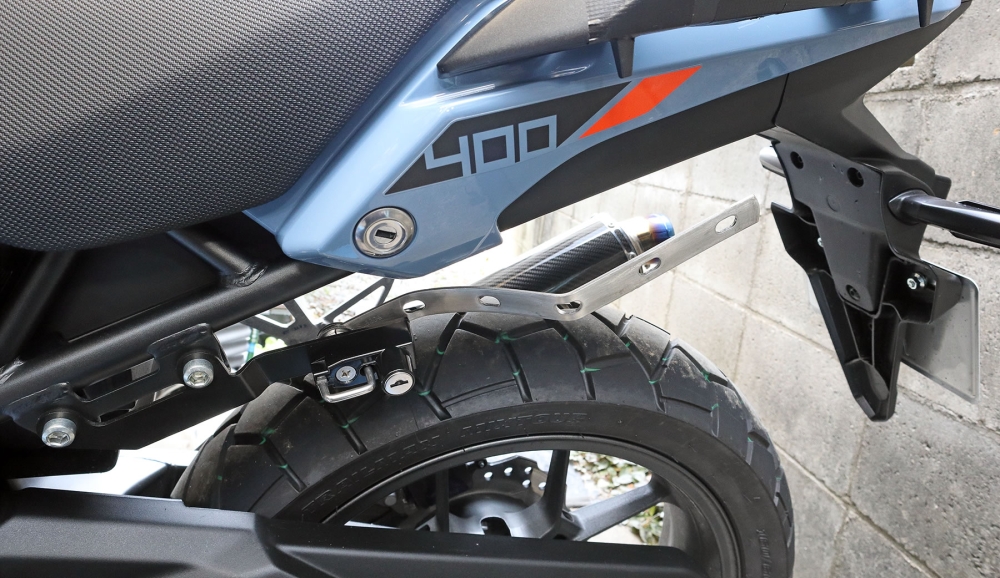 NX400バッグサポートステー