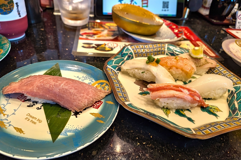 金沢の回転寿司