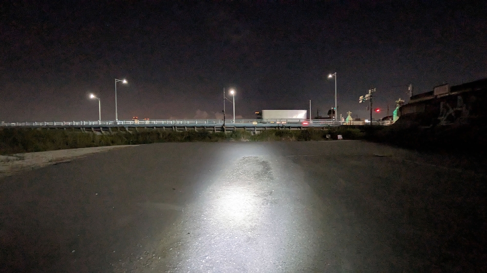 淀川サイクリングロードの突き当たり