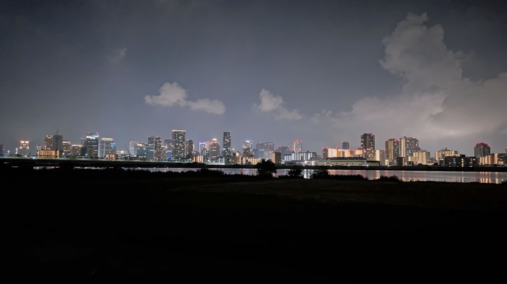夜の淀川