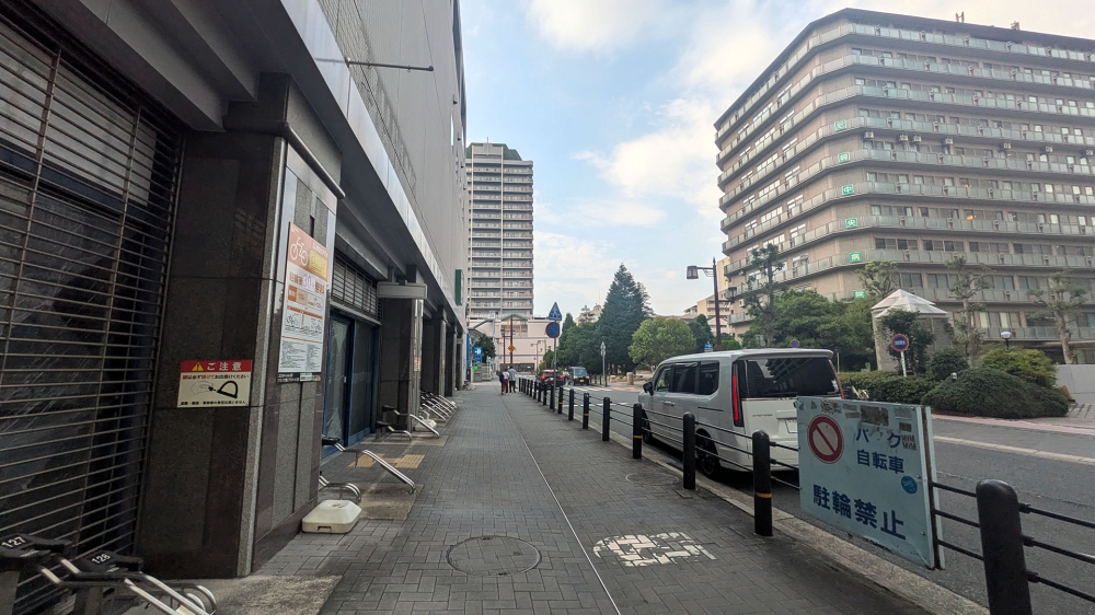 尼崎駅前のマンション群