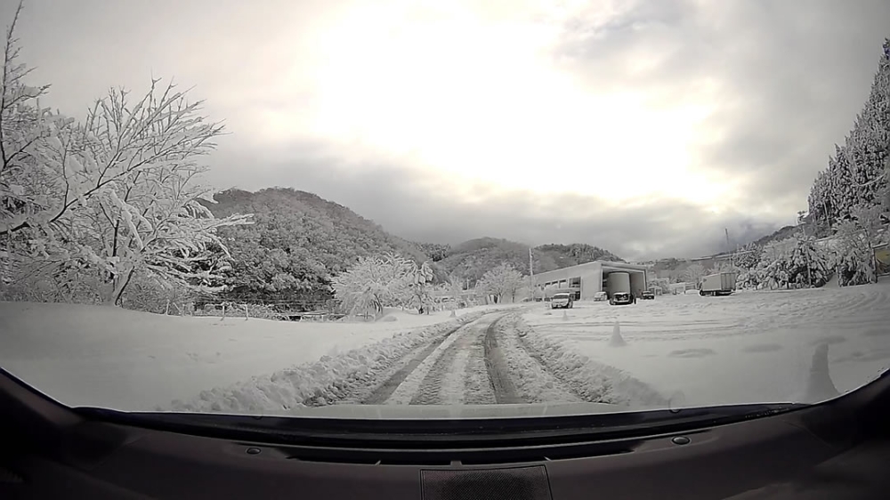 雪と道の駅