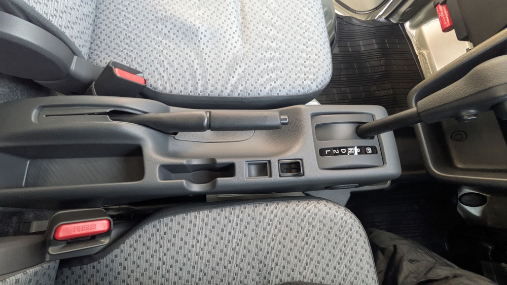 スーパーキャリイのセンターコンソール