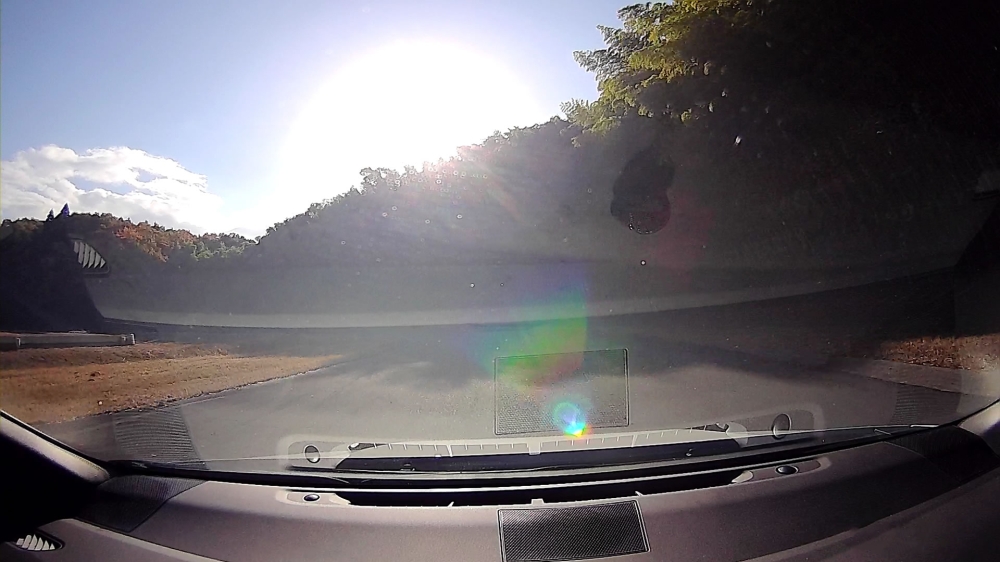 モーターランド鈴鹿の逆光