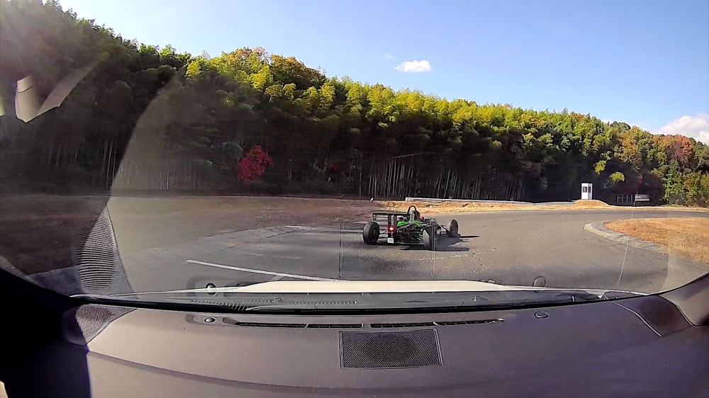 スーパーFJとランデブー