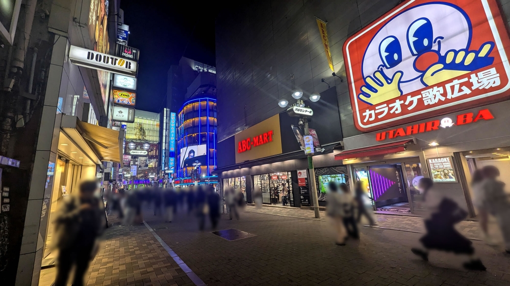 夜の渋谷