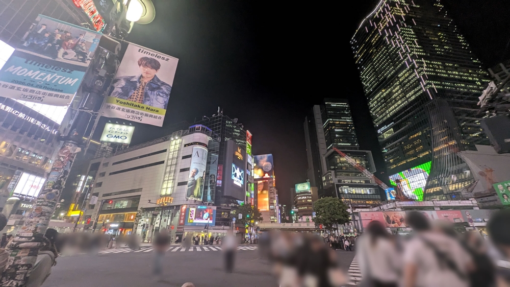 渋谷スクランブル交差点