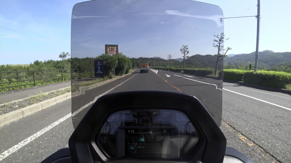 NMAX155で鳥取市街地走行2