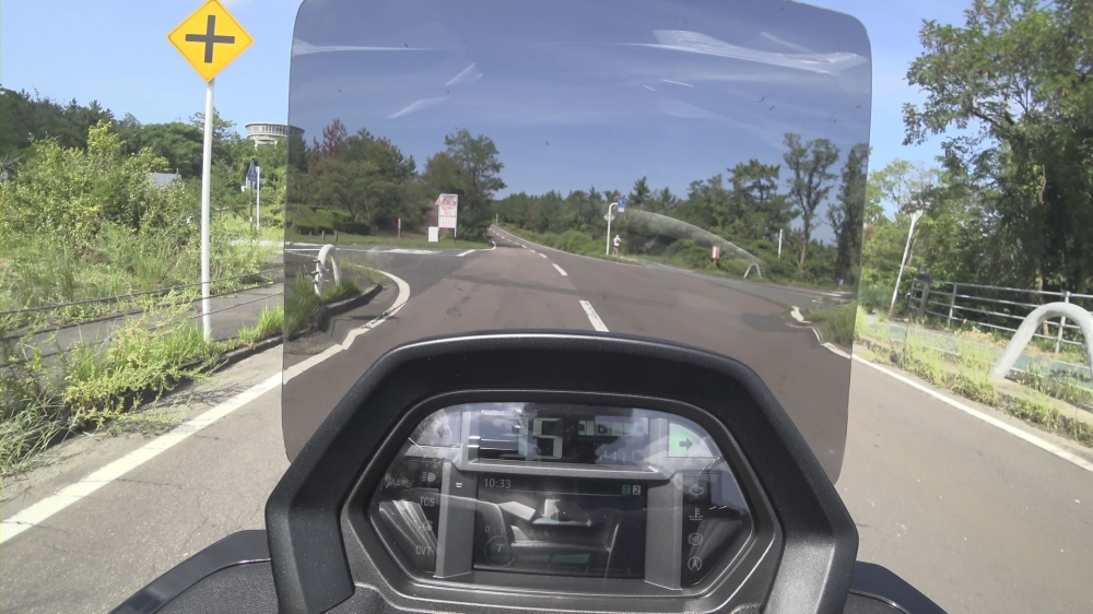 NAX155で鳥取の市街地走行4