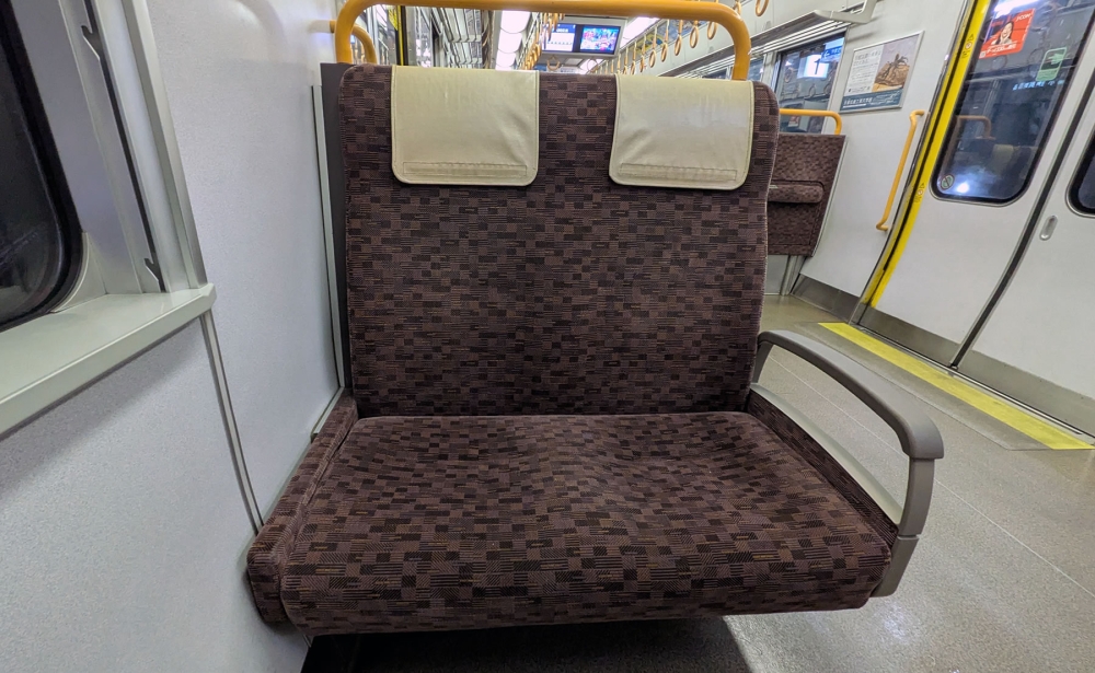 電車のシート