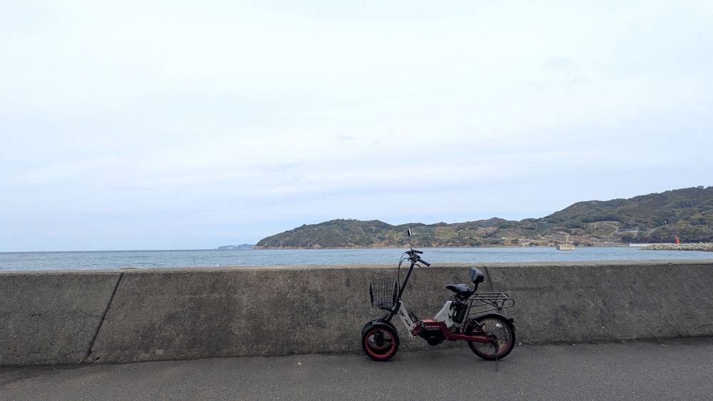 湯浅町の海岸沿い