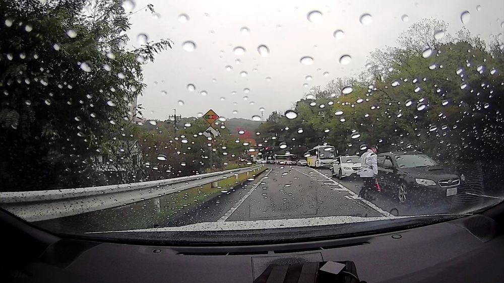 岡崎SSS駐車場の入口2