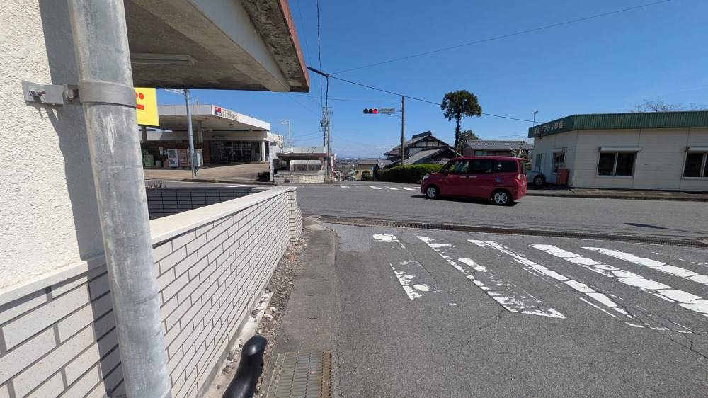 養老駅への道