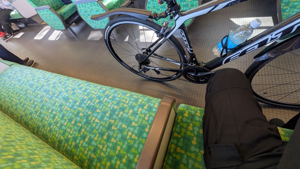 養老鉄道のサイクルトレイン2